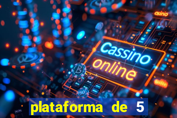 plataforma de 5 reais fortune tiger